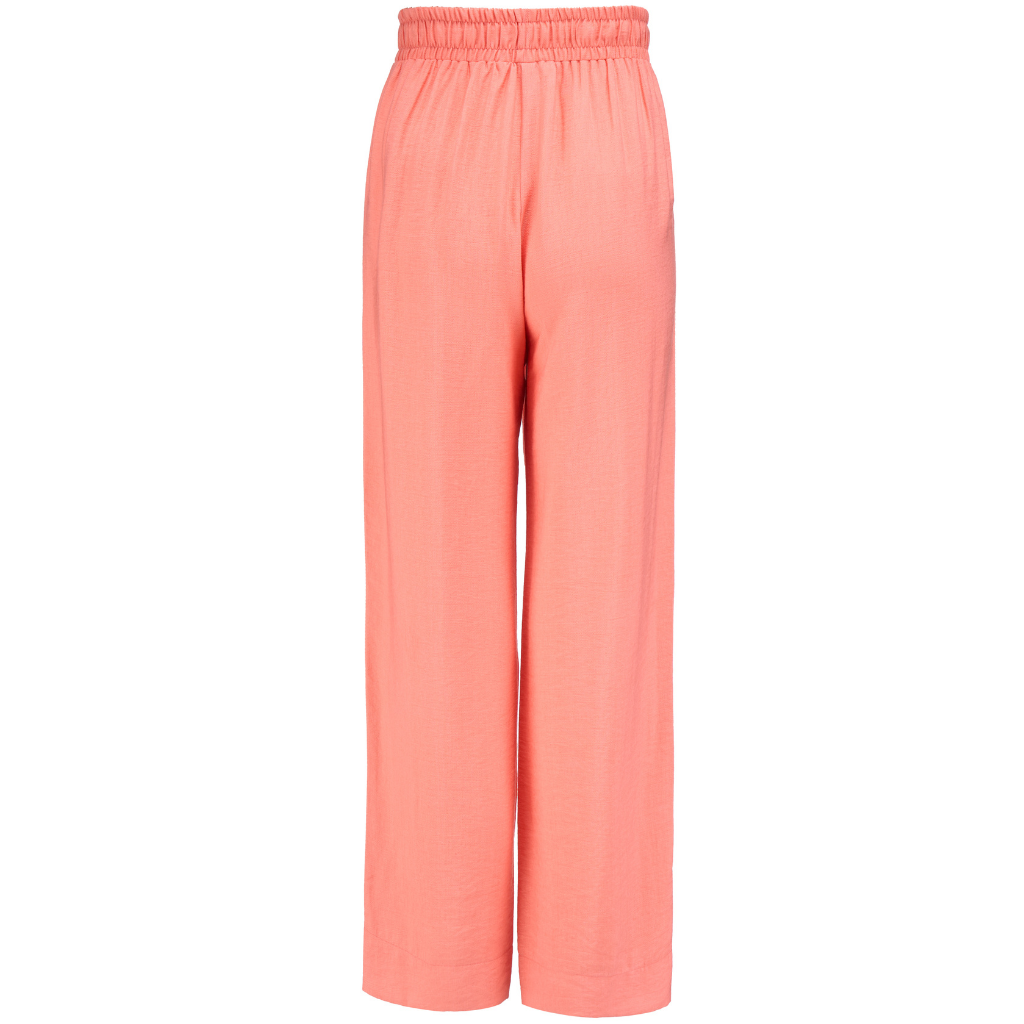 Moke Indiana Wide Leg Pant | Sunset Coral