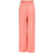 Moke Indiana Wide Leg Pant | Sunset Coral