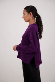 Briarwood Feather Jumper | Purple