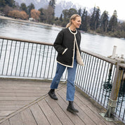 Moke Juniper Reversible Jacket | Black Cream