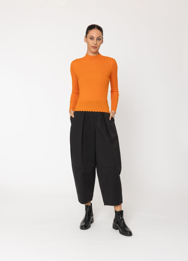 Two By Two Derby Top | Orange