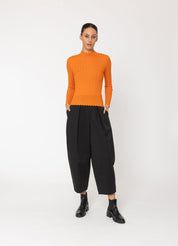 Two By Two Derby Top | Orange