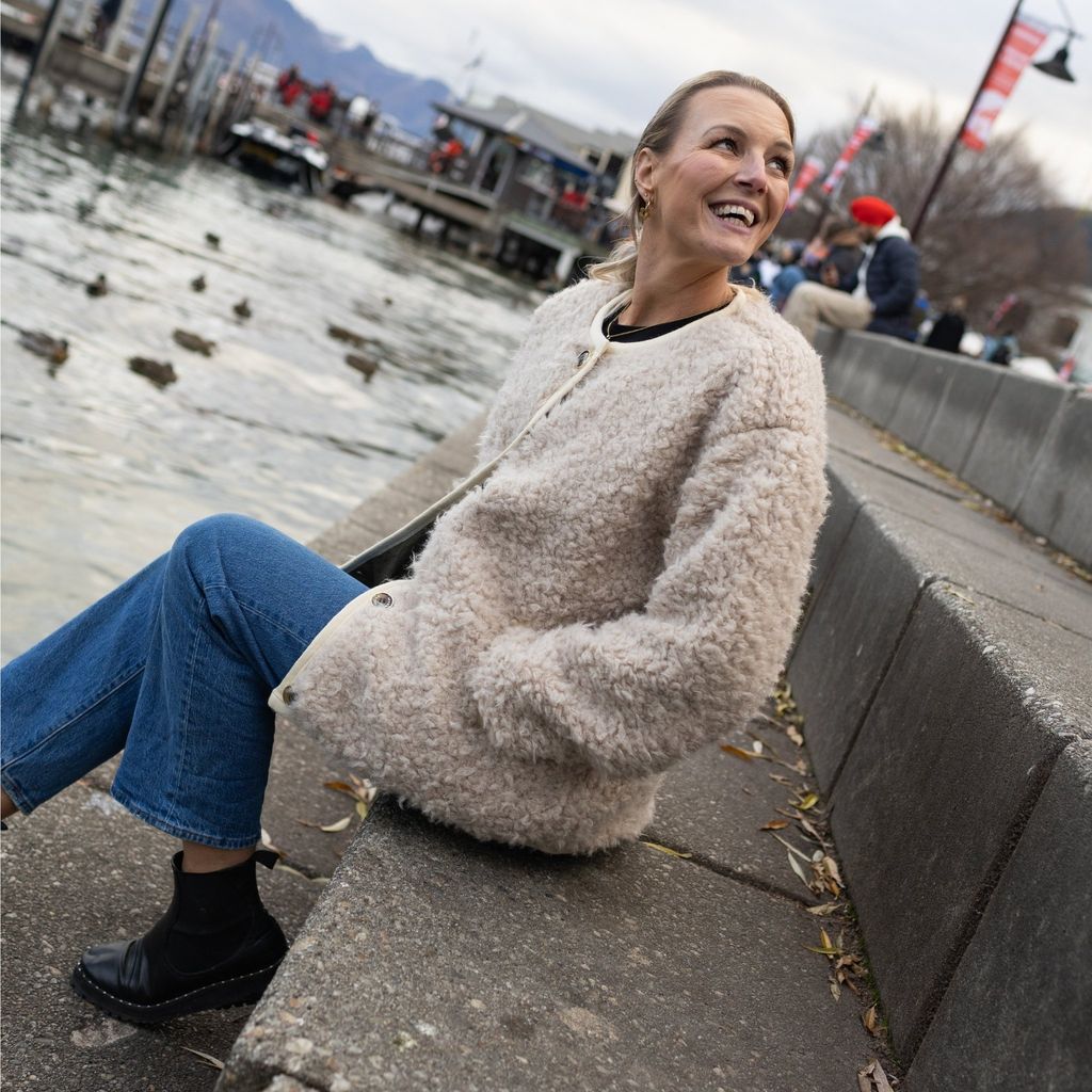 Moke Juniper Reversible Jacket | Black Cream