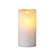 Sirius Rechargeable LED Wax Candle | White 15cm