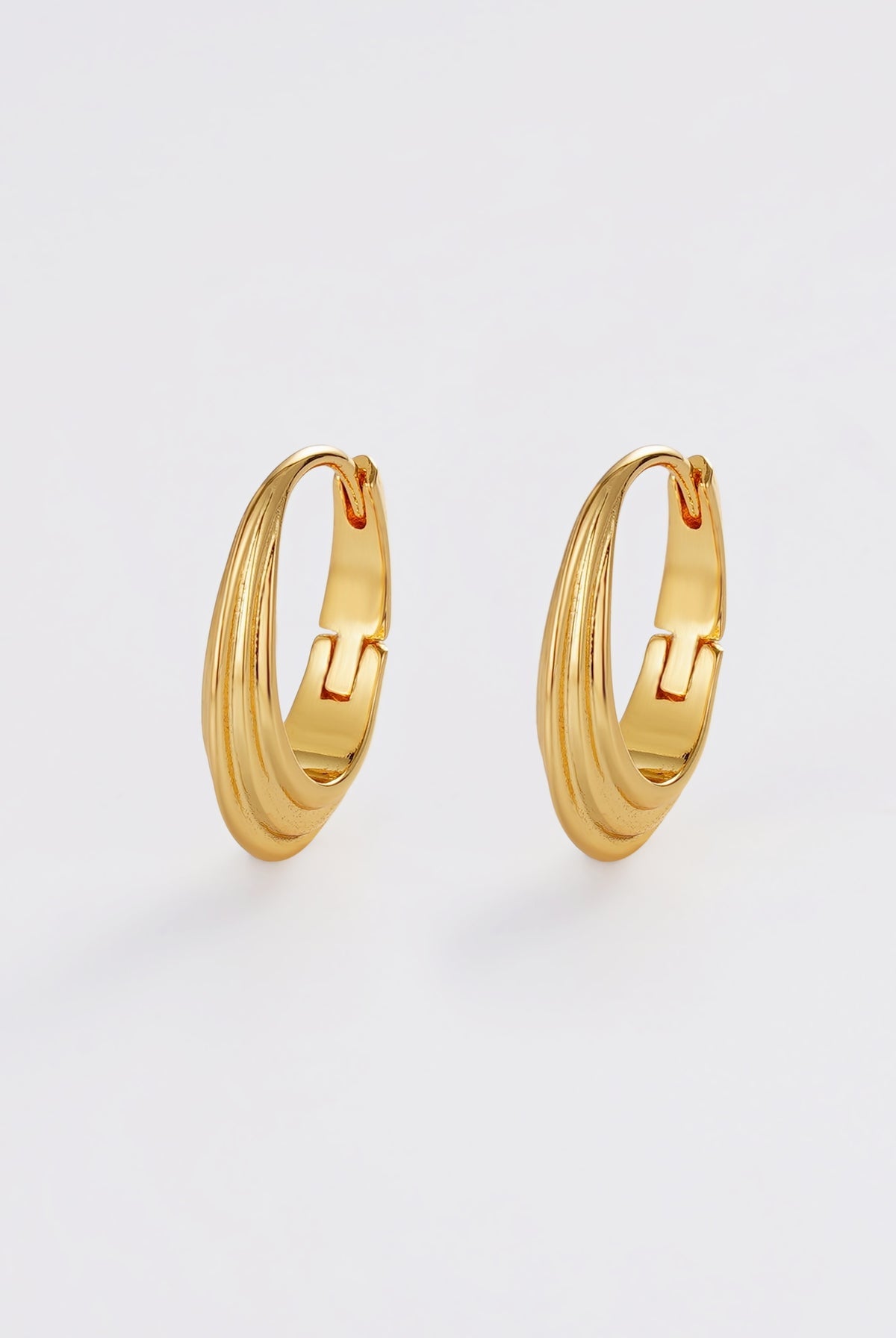 Zafino  Marley Hoop Medium | Gold Medium