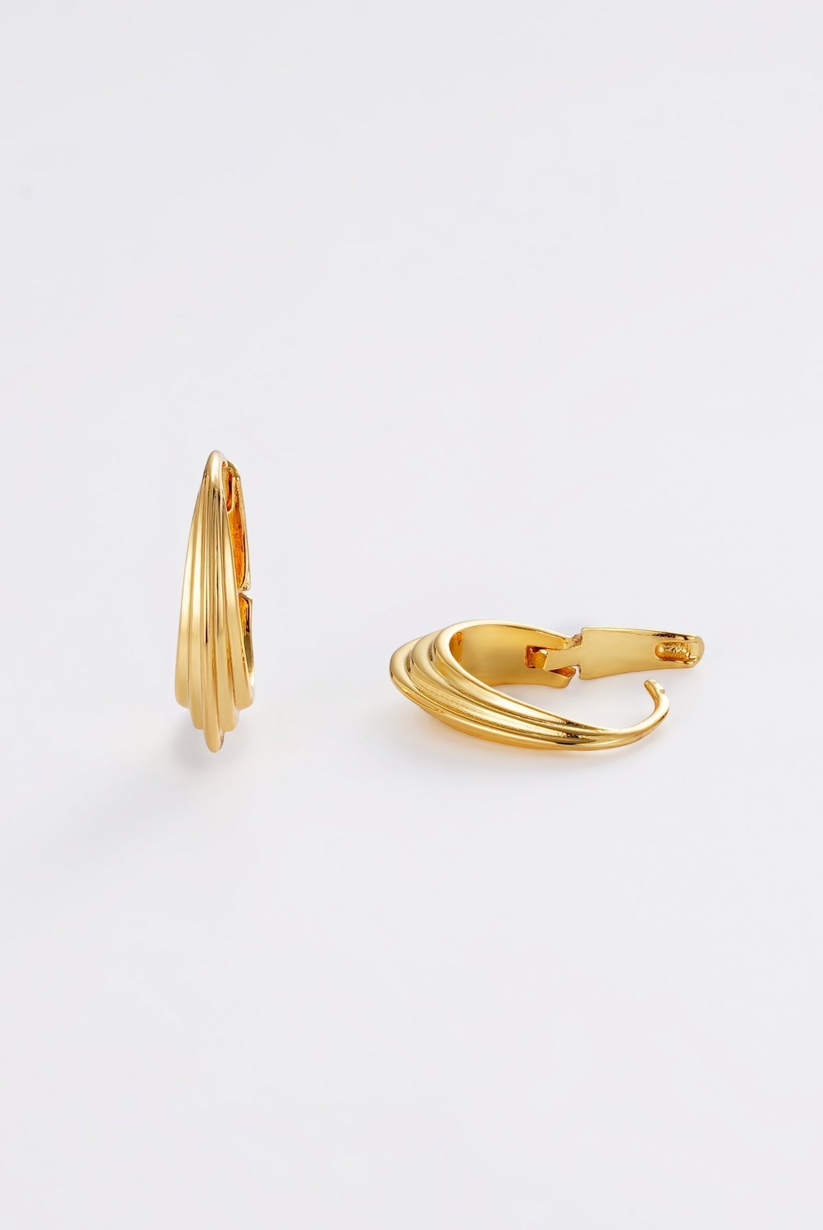 Zafino  Marley Hoop Medium | Gold Medium