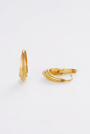 Zafino  Marley Hoop Medium | Gold Medium