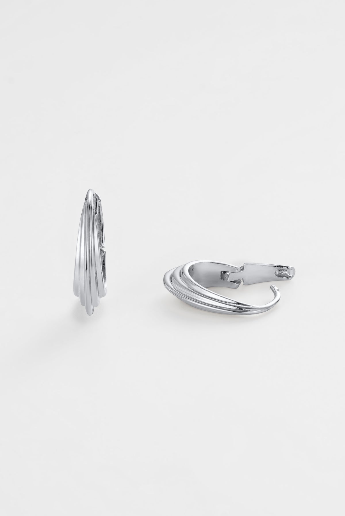 Zafino  Marley Hoop Medium | Silver Medium