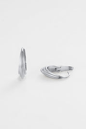 Zafino  Marley Hoop Medium | Silver Medium