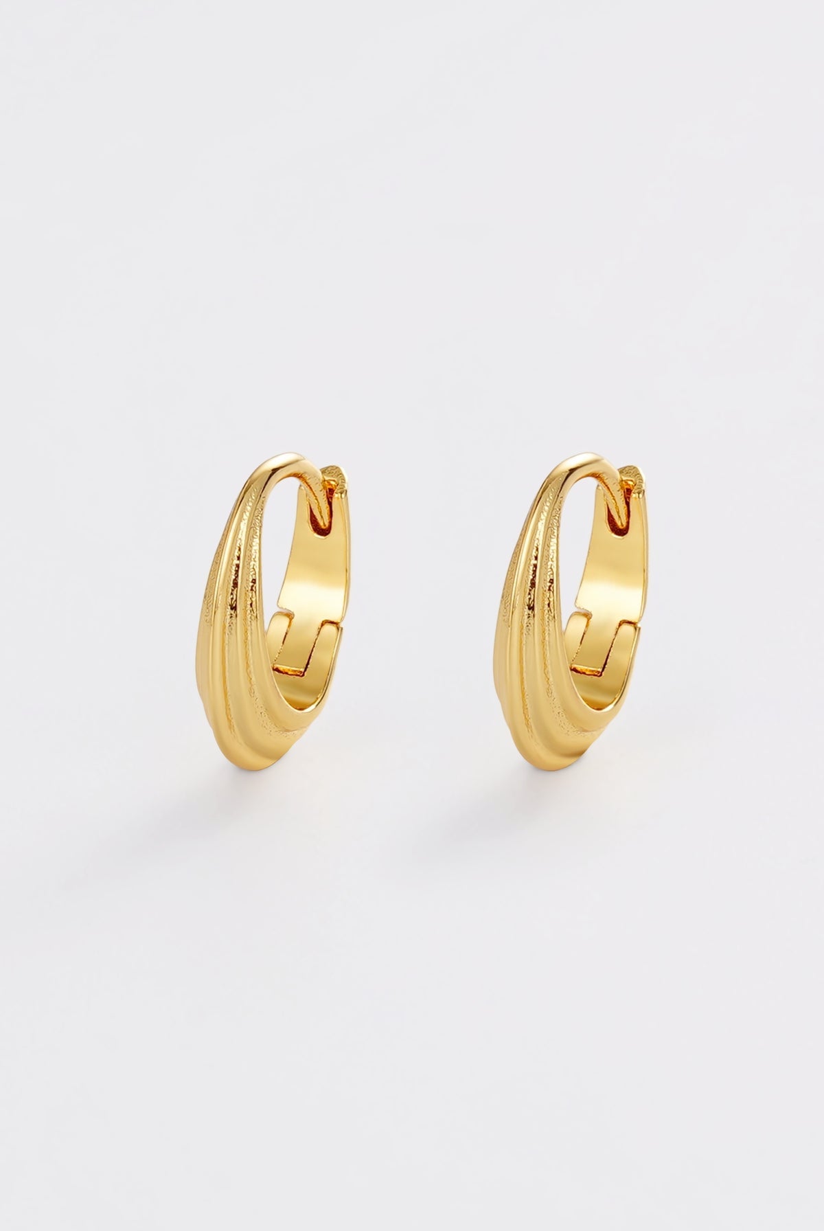 Zafino  Marley Hoop Small | Gold Small