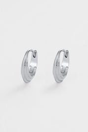 Zafino  Marley Hoop Small | Silver Small