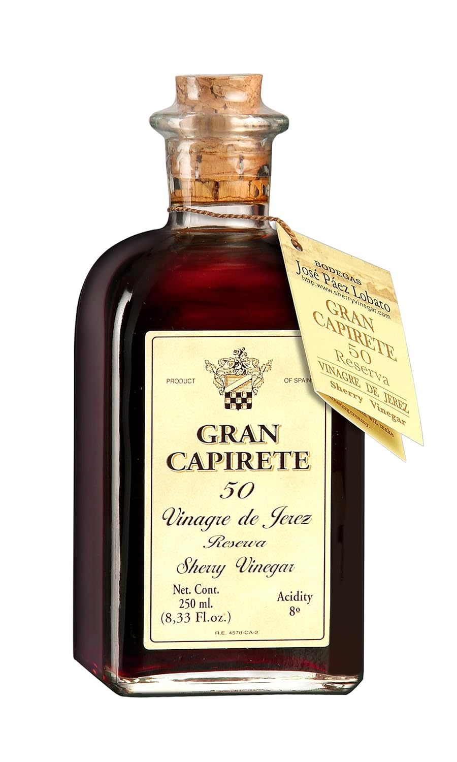 Gran Capirete Sherry Vinegar | 50year Old | 250ml