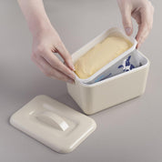 Zeal Keep Cool Melamine Butter Dish | Cream