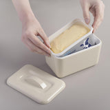Zeal Keep Cool Melamine Butter Dish | Cream