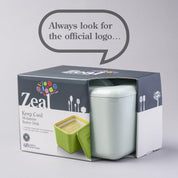 Zeal Keep Cool Melamine Butter Dish | Sage Green