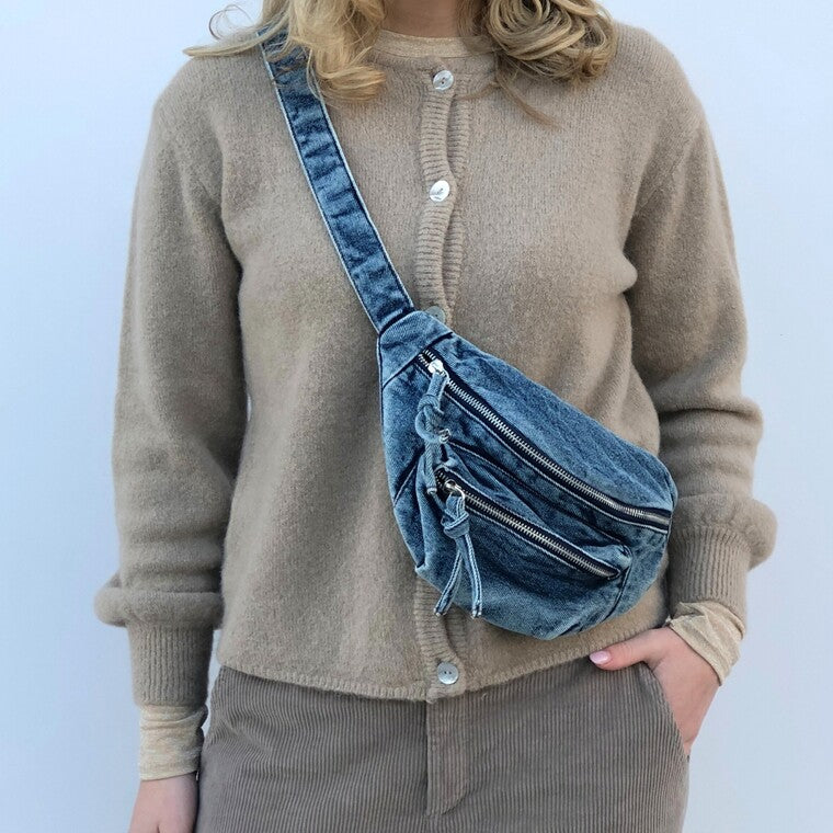 Lollys Laundry Holly Belt Bag | Denim