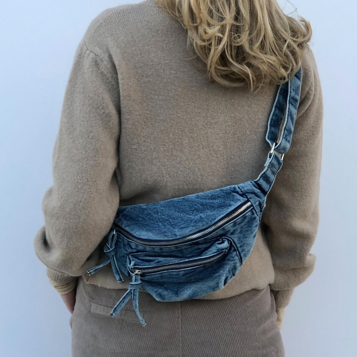 Lollys Laundry Holly Belt Bag | Denim