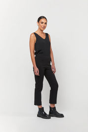 Obi Dobbie Straightleg Pant | Black