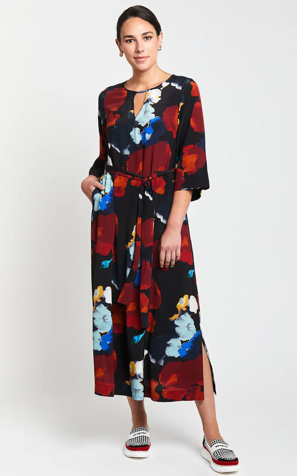 Obi Rive Gauche Shift Dress | Multi