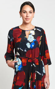 Obi Rive Gauche Shift Dress | Multi