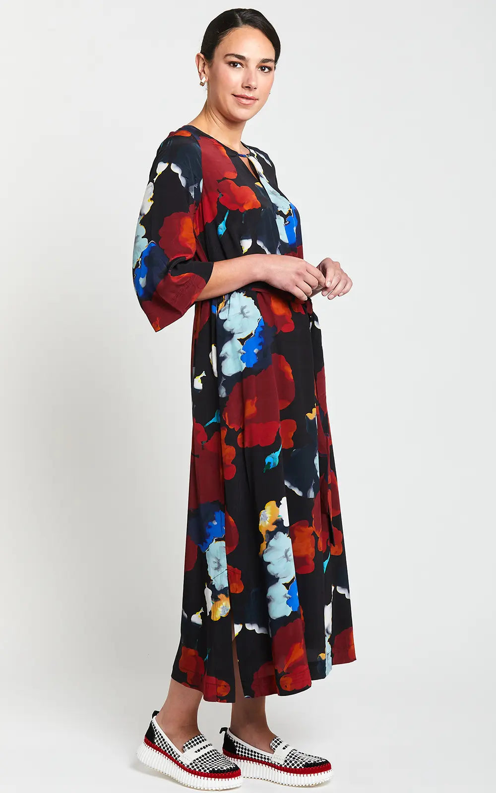 Obi Rive Gauche Shift Dress | Multi