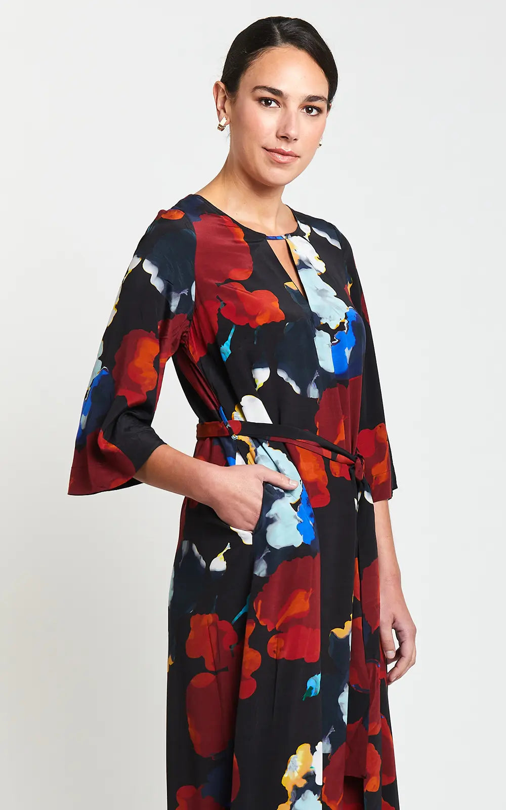 Obi Rive Gauche Shift Dress | Multi