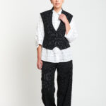 Obi Cityscape Waistcoat | Black