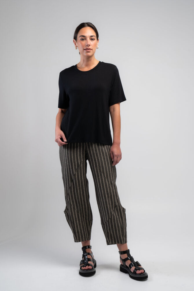 Obi Denim Stripe Pocket Pant | Stripe