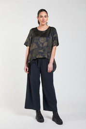 Obi Autumn Drape Top | Multi