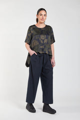 Obi Autumn Drape Top | Multi