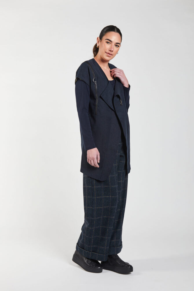 Obi Shamrock Wide Leg Pant | Ink