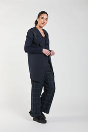 Obi Aqua Twill Jerkin | Blue