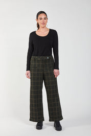 Obi Shamrock Wide Leg Pant | Olive