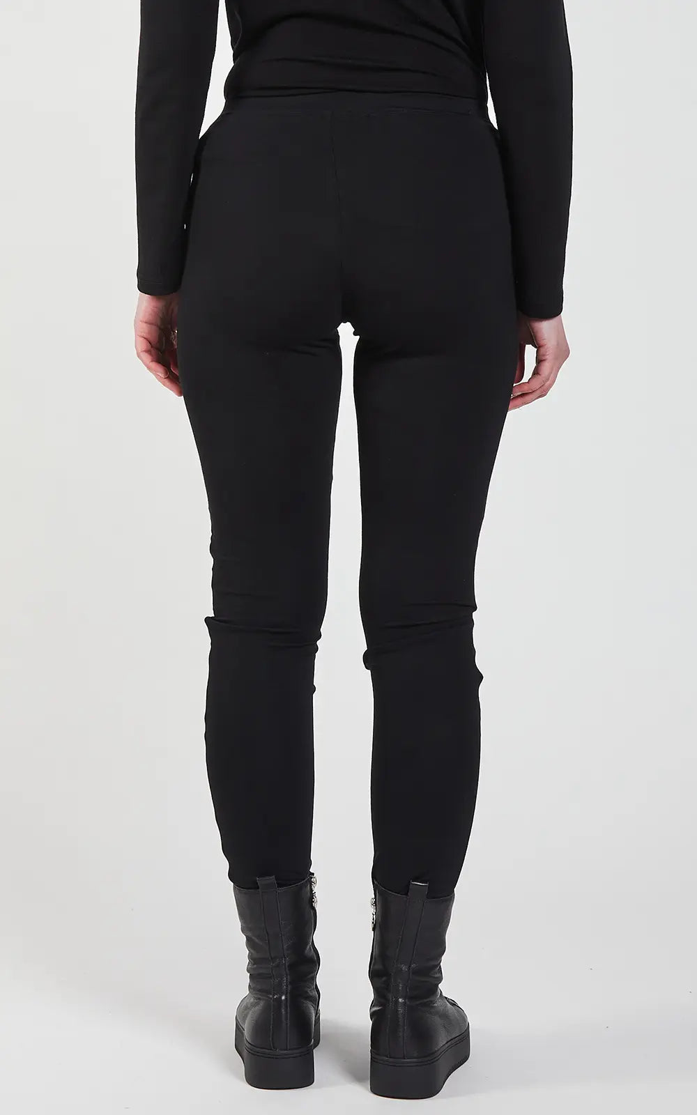 Obi Vegan Leather Legging | Black