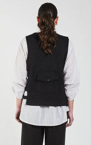 Obi Plush Layer Top | Black