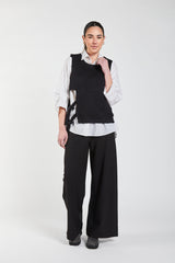 Obi Plush Layer Top | Black