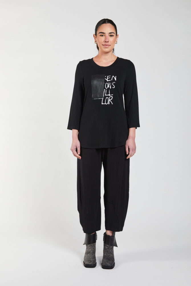 Obi Media Tee | Black