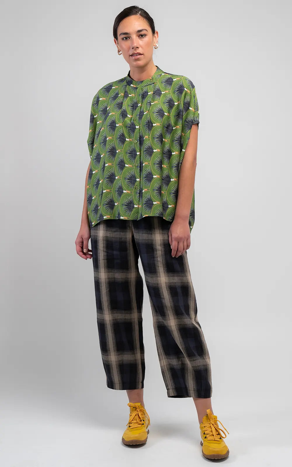 Obi Marakesh Check Devon Pant | Multi