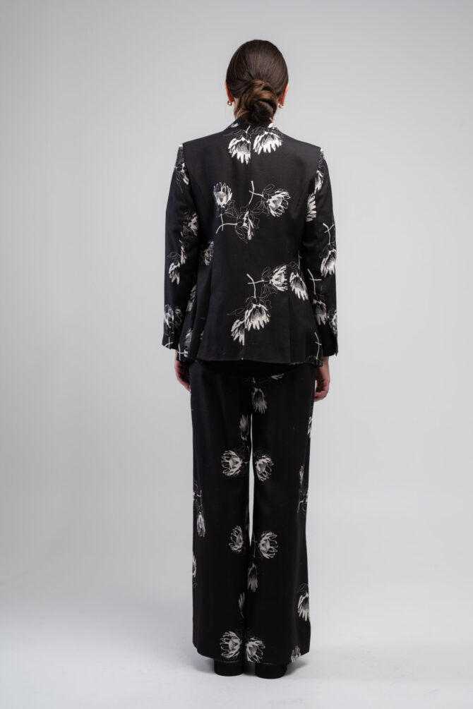 Obi Protea Blazer | Black White