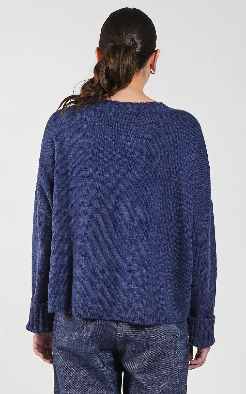 Obi Beaucoup Oversized Sweater | Denim