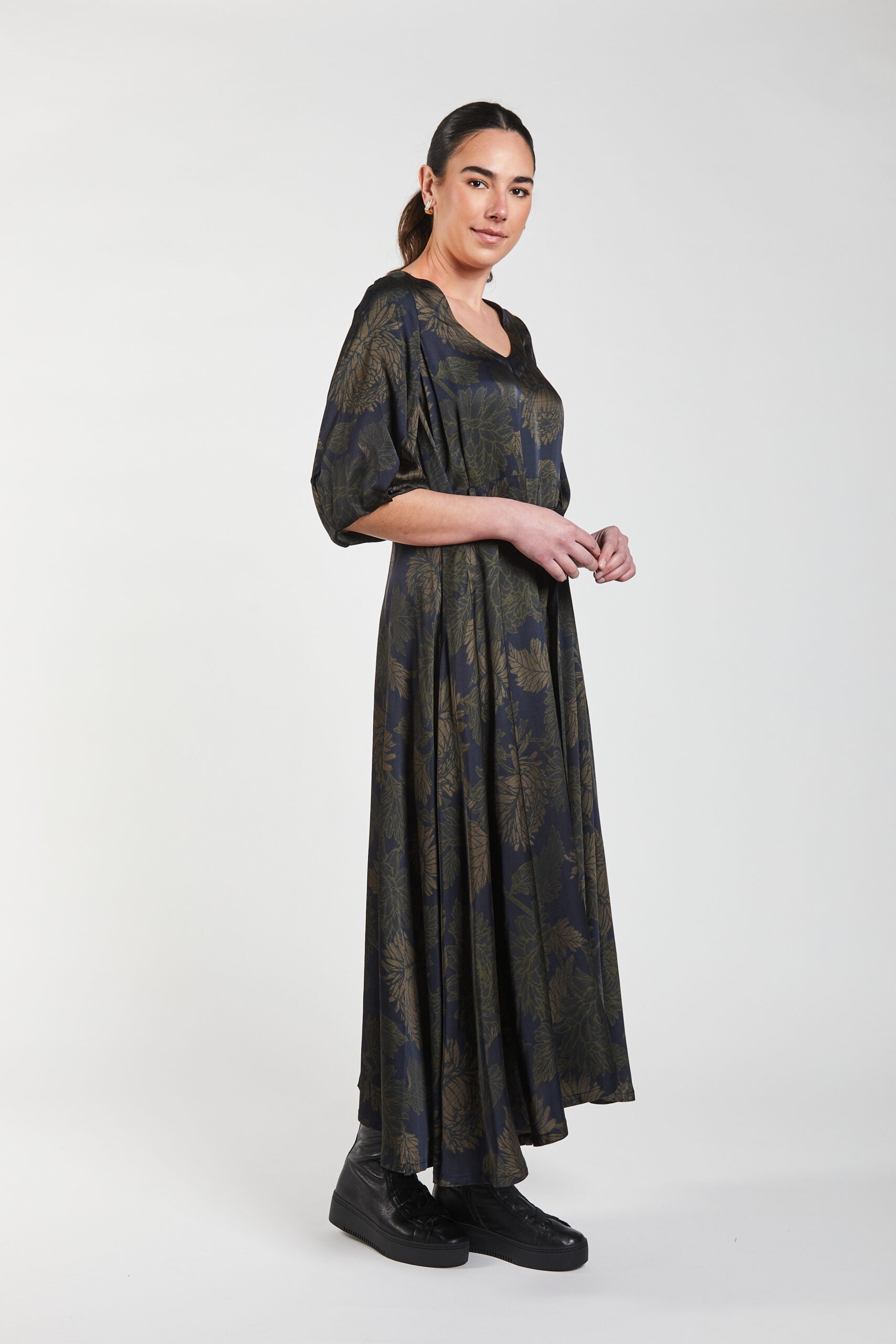 Obi Autumn Maxi Dress | Multi