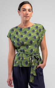 Obi Toucan Tuck Top | Multi Green