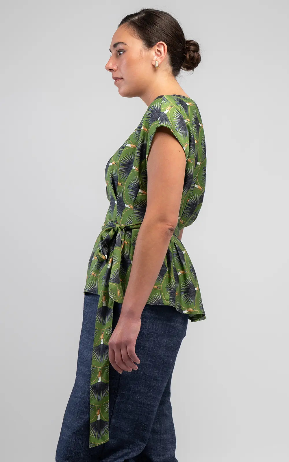 Obi Toucan Tuck Top | Multi Green