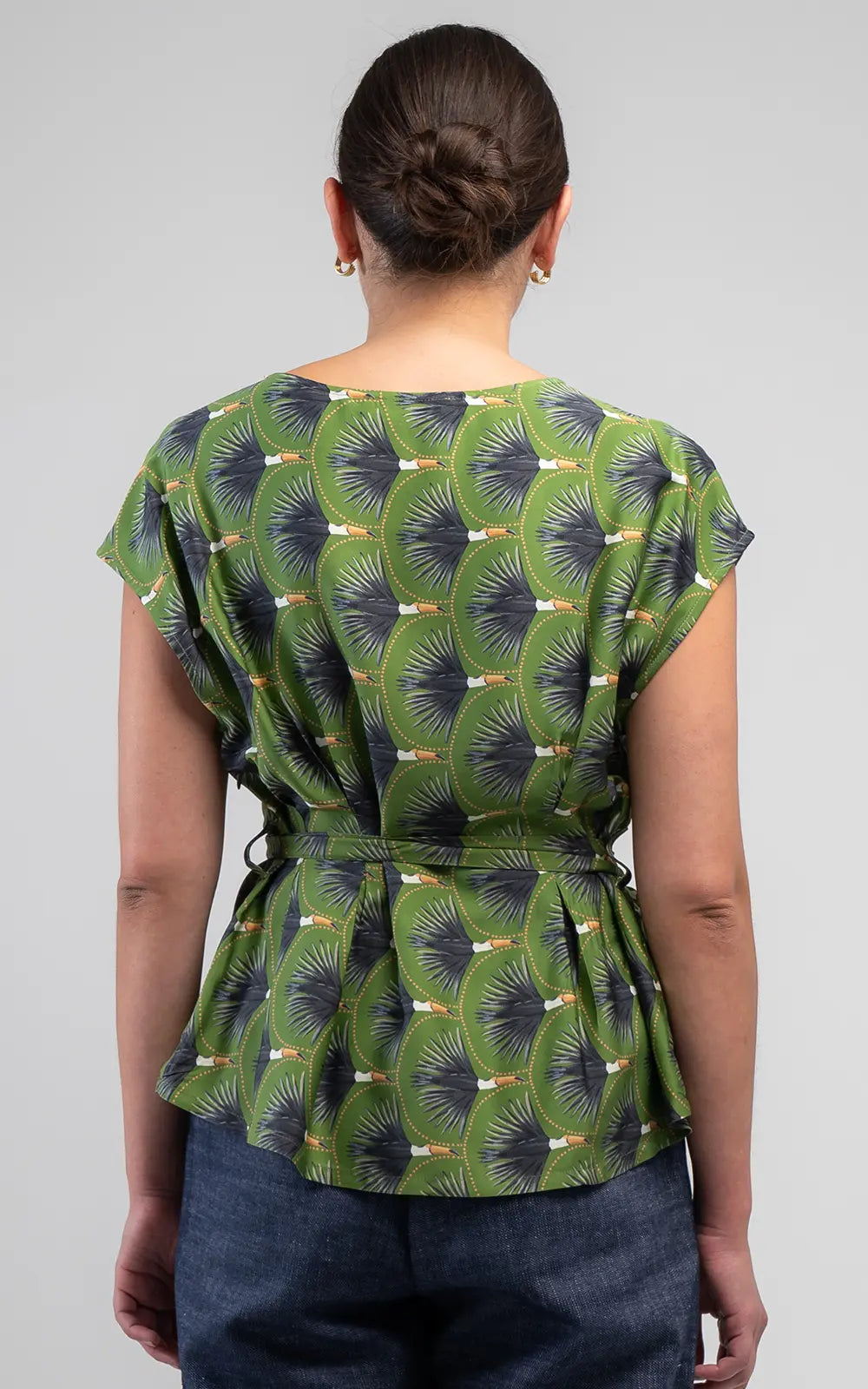 Obi Toucan Tuck Top | Multi Green