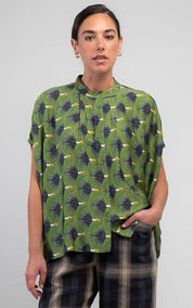 Obi Toucan Drape Shirt | Multi