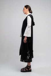 Obi Poplin Origami Shirt | White
