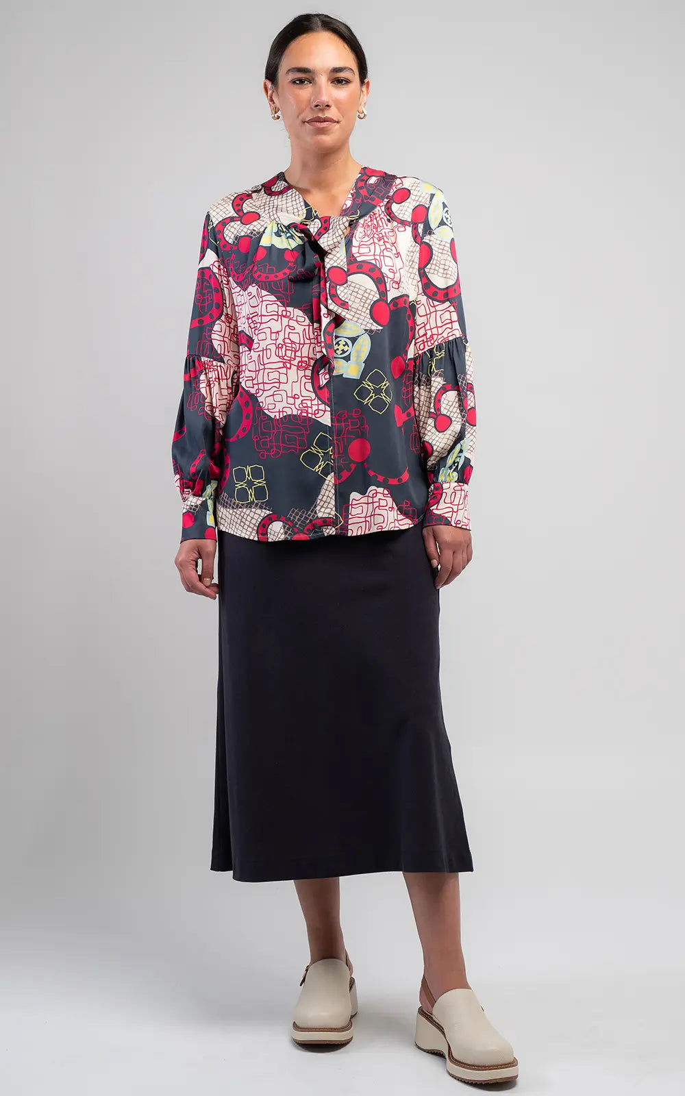 Obi Marakesh Tie Blouse | Multi