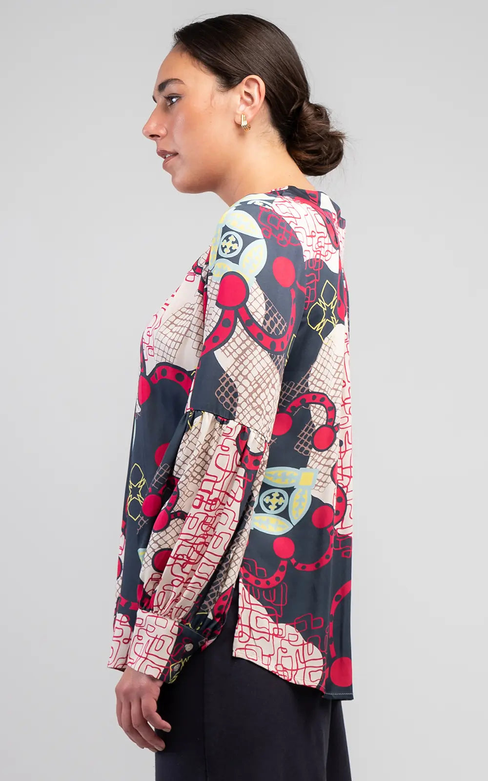Obi Marakesh Tie Blouse | Multi