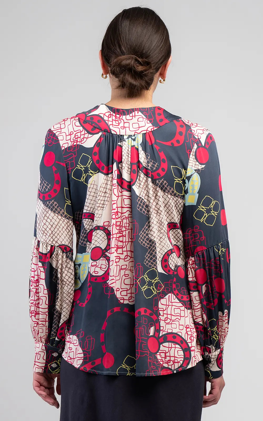 Obi Marakesh Tie Blouse | Multi
