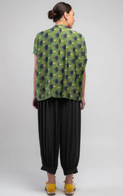 Obi Silhouette Harem Pant | Black